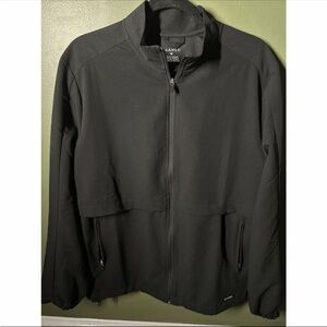 Black Jaanuu Mens Scrub Jacket